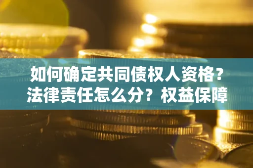 北京如何确定共同债权人资格？法律责任怎么分？权益保障技巧揭秘！