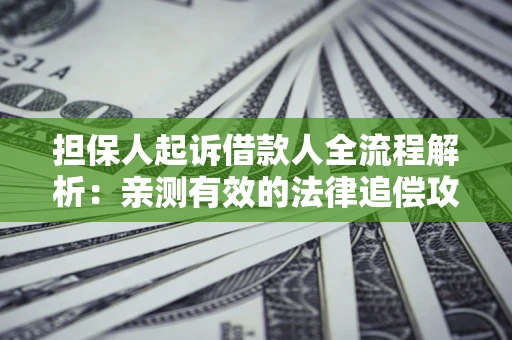 北京担保人起诉借款人全流程解析：亲测有效的法律追偿攻略