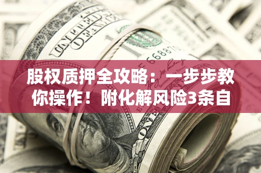 北京股权质押全攻略：一步步教你操作！附化解风险3条自救法则