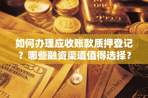 北京如何办理应收账款质押登记？哪些融资渠道值得选择？
