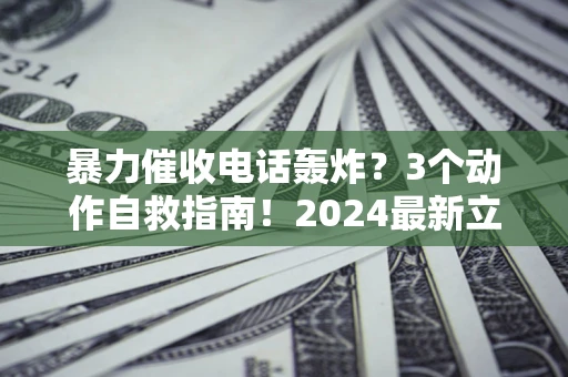 北京暴力催收电话轰炸？3个动作自救指南！2024最新立案标准全解析